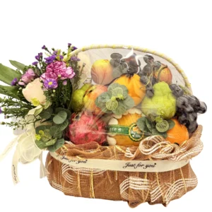 Golden Harvest Fruit Basket Gift HMP40