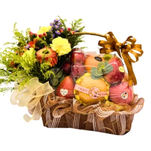 Alternative view of Golden Harvest Fruit Basket Gift HMP40