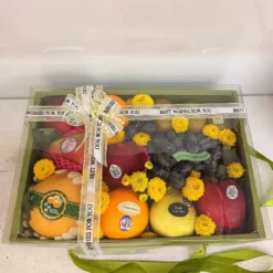 Alternative view of Bountiful Fruit Box Gift Hamper HMP26