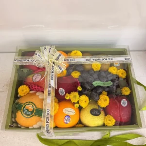 Alternative view of Bountiful Fruit Box Gift Hamper HMP26